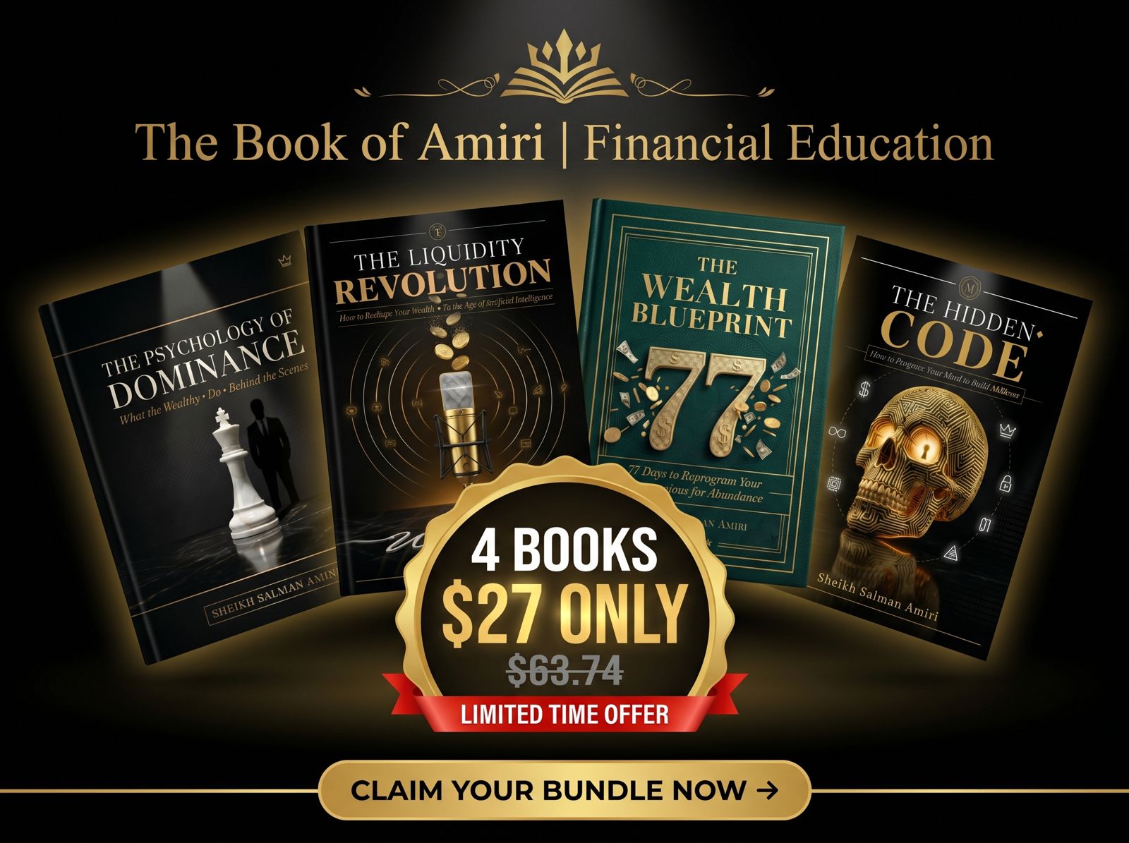 Complete 4-Book Bundle — The Book of Amiri